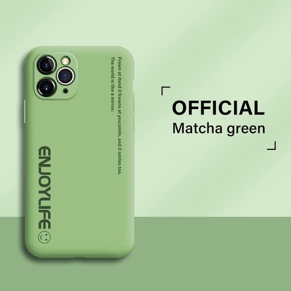 

ультратонкий милый мягкий жидкий силиконовый чехол для iphone 12 11 pro se xs max xr xs xs x 8 7 6 plus sqchfi cass2010