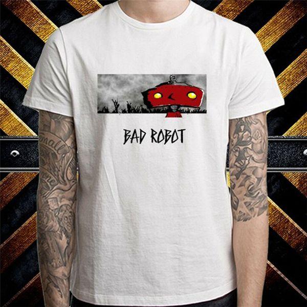 

bad robot famous production logo men's white t-shirt size s to 3xl customize tee shirt sport hooded sweatshirt hoodie