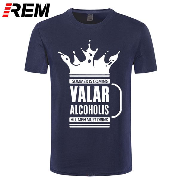 

fashion all men must drink - summer is coming valar alcoholics standard t-shirt tee shirt sport hooded sweatshirt hoodie