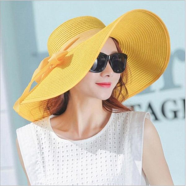 

ladies summer hats with brim new brand straw hats for women beach sun hats floppy sunhat,chapeau femme,chapeu de praia y200602, Blue;gray