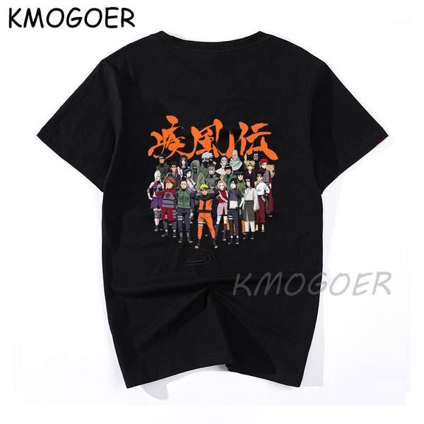 

naruto shippuden cast group t shirt men black japanese anime naruto eat ramen new arrival streetwear tshirt casual1, White;black