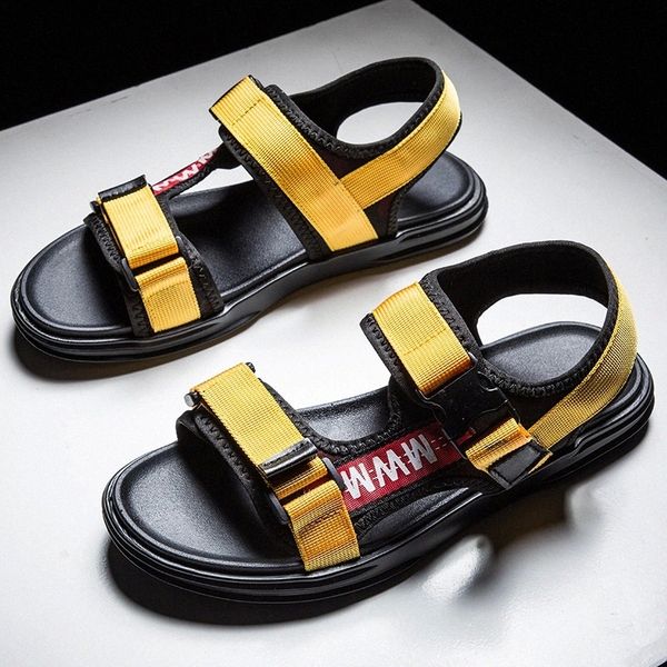 

summer men sandals comfort gladiator beach shoes male lightweight slippers men flip flops sandalia masculina zapatos de hombre #vj8n, Black