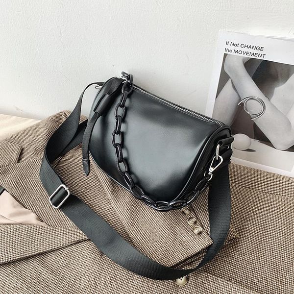 

chains portable hobos lady shoulder bag for women 2021 luxury handbags women bags designer handbags lady crossbody shoulder sac