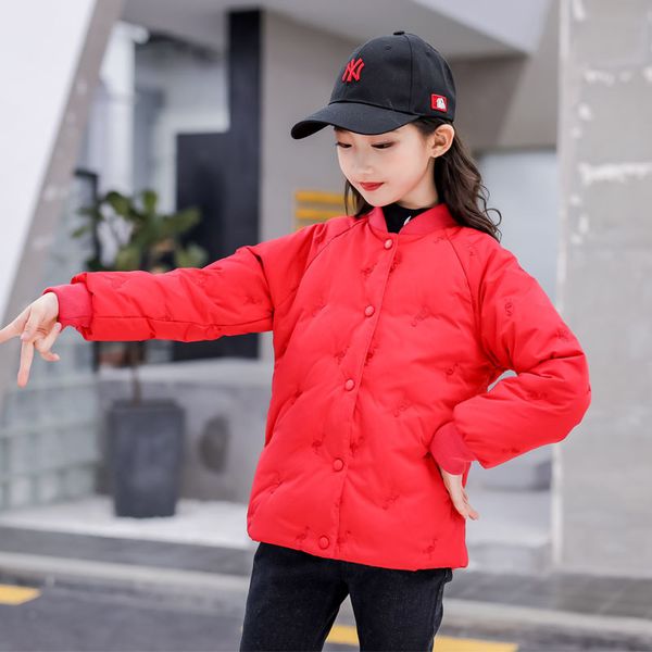 

jacket inner bladder boys and girls middle school children's 2019 new baby down cold proof clothing white duck, Blue;gray