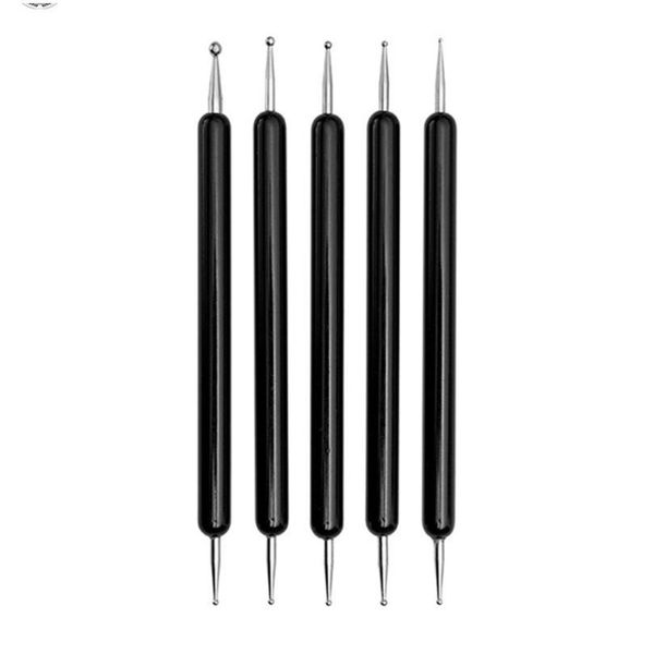 

26pcs mandala dotting tools set embossing stylus rod pen holder for painting rock coloring drawing drafting art qylmrd, Silver