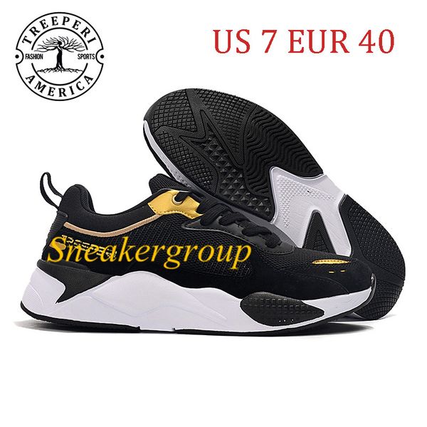 

2021 treeperi fashion chunky 2.0 soft sole running shoes black metallic gold us 7 eur 40 for men trainers