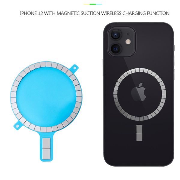 

magsafe mag safe for iphone 12 pro max wireless charging magnet for 12 mini 11 xs xr 8 mobile phone case strong magnetic