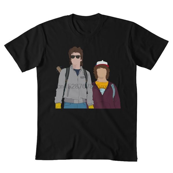 

fashion printed mens dustin and steve design eleven hopper millie bobby brown dustin upside fun hoodie designers t shirts sweatshirt