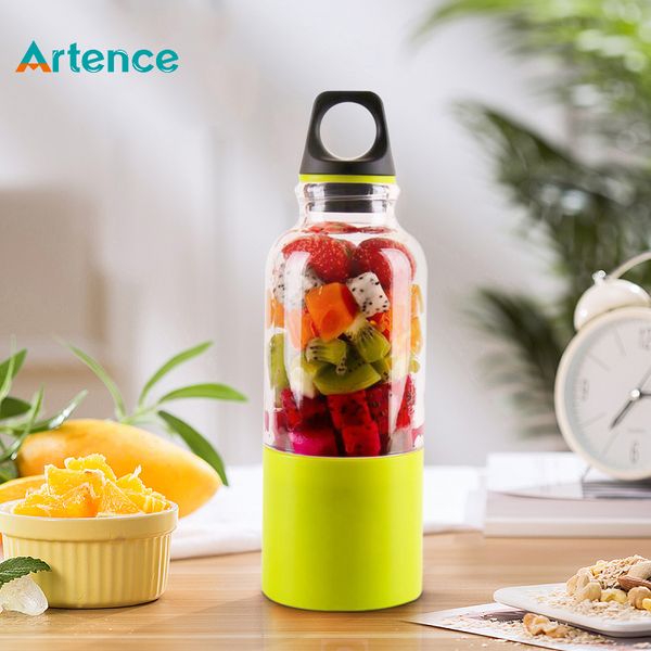 

mini electric juice extractor usb rechargeable portable fruit juicer smoothie blender cup multifunction juice maker machine ing