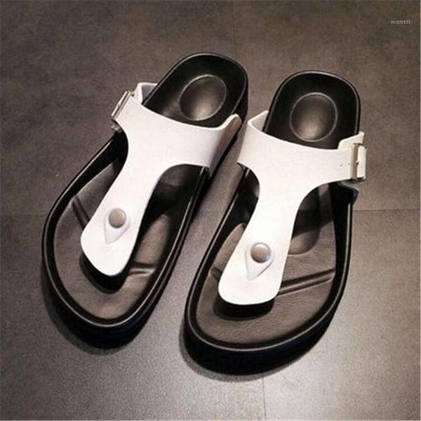 

men's flats slippers eva non-slip outdoor beach flip flops 2020 summer casual shoes slides black sandal plus size 35-45 footwear1
