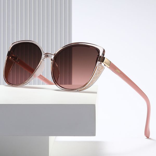 

new 2021 luxury fashion for women sunglasses cat's eye design of the female retro-iron eyewear 32103 mynw, White;black