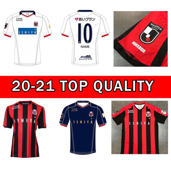 

2020 2021 hokkaido soccer jerseys consadole sapporo home away 20 21 japan j league football shirts hokkaido consadole sapporo, Black;yellow