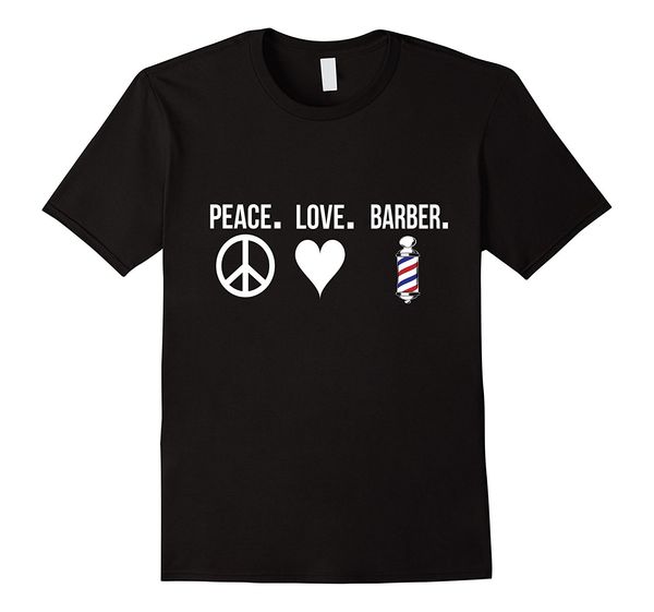 

new summer fashion men tee shirt peace love barber t-shirt for barber shop hair salon mens casual t-shirt sport hooded sweatshirt hoodie