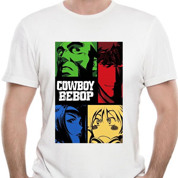 

2019 fashion short creative printed anime cowboy bebop t shirtsummer t-shirt 8491a sport hooded sweatshirt hoodie