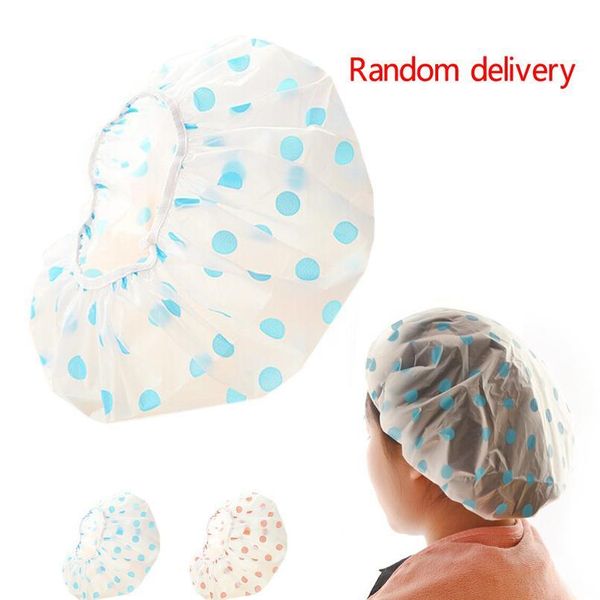 

bathroom waterproof shower caps kitchen hat dust-proof smoke-proof shampoo shower cap cute sho jllzkr