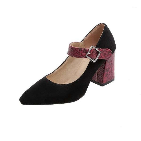 

plus size pointy personalized platform shoes ladies high heels women shoes woman pumps1, Black