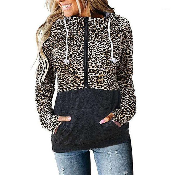 

women prints long sleeve color block pocket sweatshirt pullover blouse durable enough comfortable sweat oversize femme1, Black