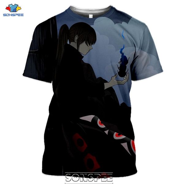 

new anime tower of god print 3d print shirts humor harajuku graphic men clothing