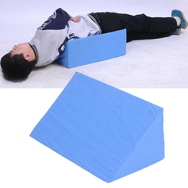 

back support bed soft posture correct home wedge pillow pain relief comfortable firm foam office l pressure reduce cushion