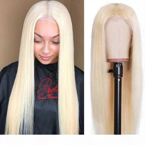 

honey blonde lace front human hair wigs 13x6 transparent lace front wigs 150% malaysian remy hair for black women, Black;brown