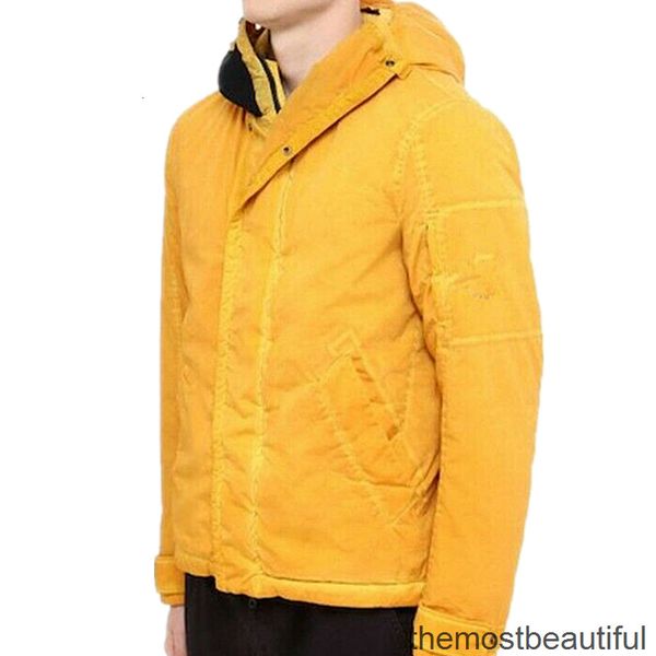 

men's down & parkas fw mens jackets biological velvet coats fluffy clothes keep warm pufferÂ jacket hooded short winter thickened brand, Black