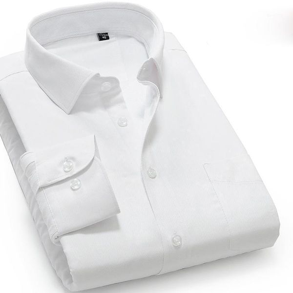 

winter new men's warm shirt plus velvet thick tooling non-iron business long-sleeved shirts clothes wholesale1, White;black