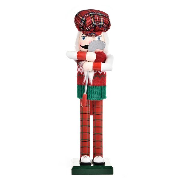 

wooden christmas decorative nutcracker figurine bar ornament for home decor
