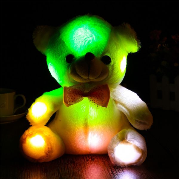 

colorful lovely led flash light large panda doll children gifts for birthday