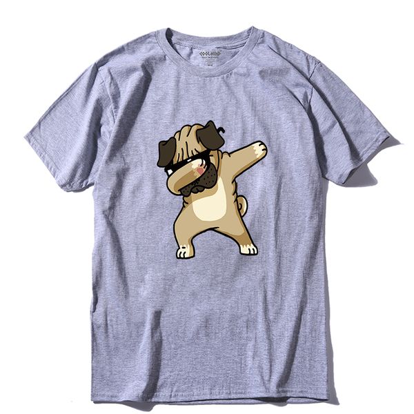 

da0120a dab pug print men t shirt casual o-neck summer t shirt cool mens tee shirts funny t-shirt sport hooded sweatshirt hoodie