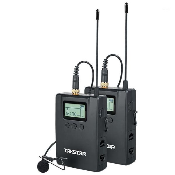 

takstar sgc-200w uhf wireless camera microphone for news interview, video recording, and suitable for camera/dslr/cell phone1