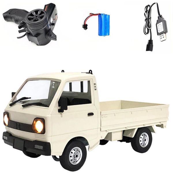 

for wpl d12 suzuki carry 1/10 4wd simulation drift truck climbing car led light rc car toys for boys kids gifts