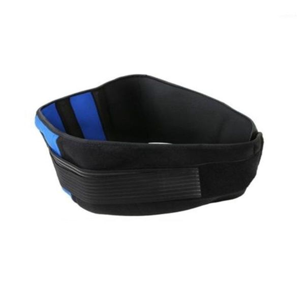 

waist support breathable belt ajustable brace fitness gym lumbar back supporter protection for sports safety1, Black;gray