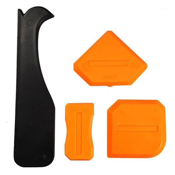 

4pcs/set sealant spatula caulking tool silicone scraper glue shovel remover floor glass cement cleaning1