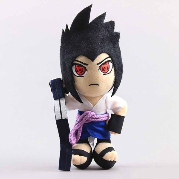 

20cm anime naruto plush toys cool kakashi uchiha itachi sasuke soft stuffed dolls birthday gifts kids toys