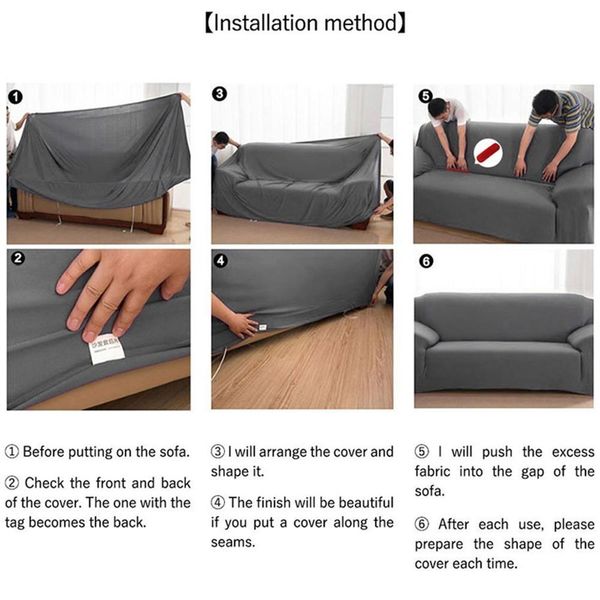 

1 2 3 4 количество мест упругие stretch диванных чехлов гостиная l форма couch обложка spandex диван протекторы моющийся пыле чехлов bbyxar