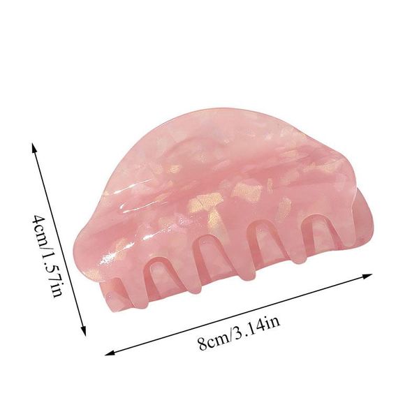 

women hair claws large floral acrylic hair clips girls hairpins crab claws headband for washing lady hair barrette accessories q sqcree
