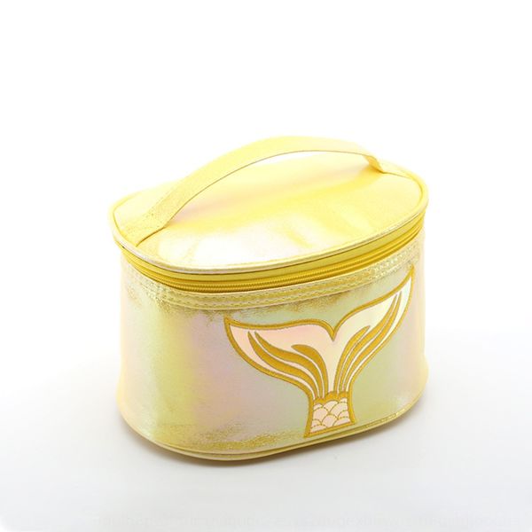 

2020 русалка макияж магия хранения прекрасного фиштейл вышивка кусок ведра лазерной хранения bagcosmetic сумка bagcosmetic мешок lcgze