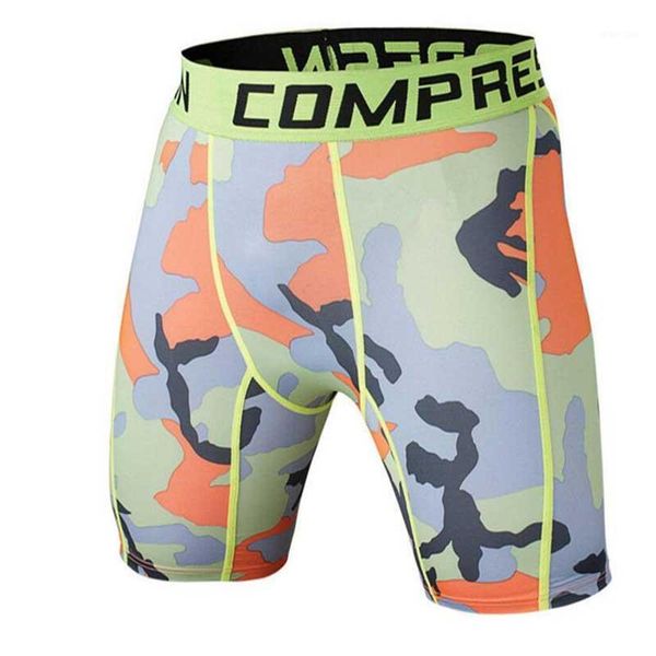 

wholesale-2016 men compression shorts tights high elasticity shorts casual camouflage mens short masculino homme brand clothing1, White;black