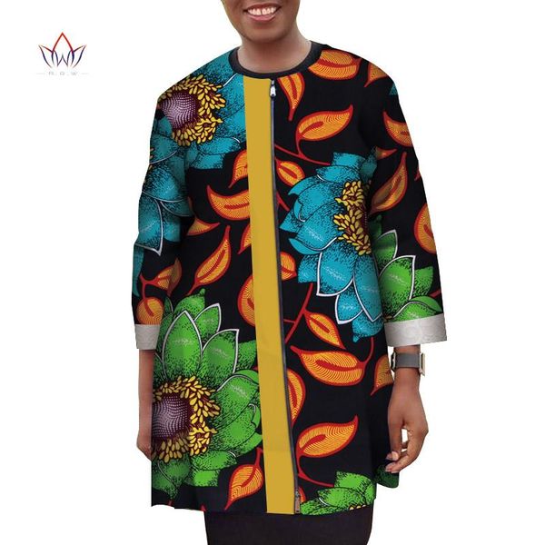 

women's trench coats spring autumn traditional african women coat for long sleeve print cotton zipper lace wy4528, Tan;black