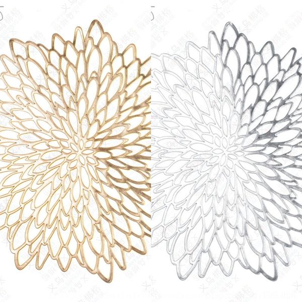 

lmage 8-piece ieutg table meal meal pvc gilding set mat heat insulation mat table decoration dining