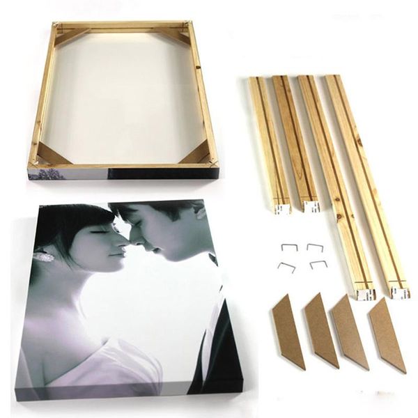 

brand natural wood frame for canvas painting picture factory provide diy wall p frame poster frame quadros de parede wmtqze