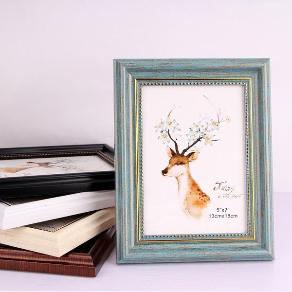 

frames est trendy quality vintage po frame home decor retro wooden wedding couple recommendation pictures gift