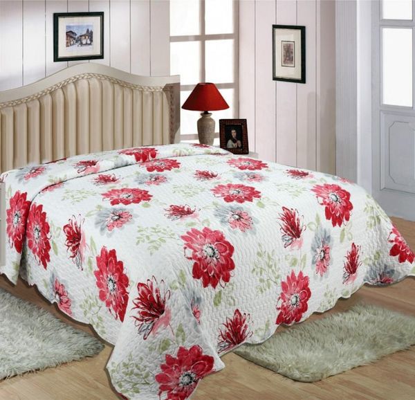 

floral style romatic blanket quilt air condition room 220cm240cm
