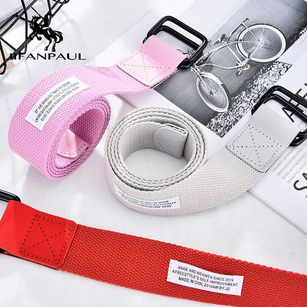 

jifanpaul selling women's adjustable fashion retro casual belt for jeans with students new belt t200411, Black;brown