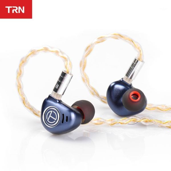 

trn v90 headphones 4ba 1dd metal headset hybrid units hifi bass earbuds monitor earphones noise cancelling trn m10 vx v80 t21