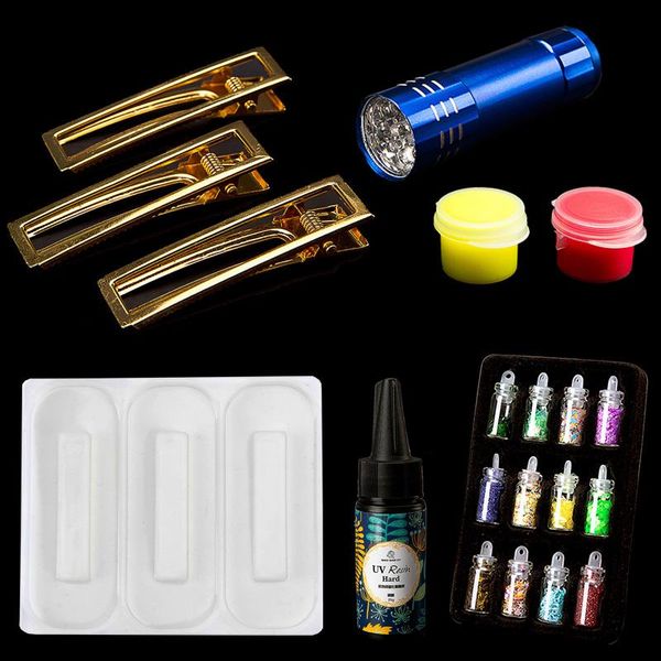 

заколка заколка силиконовые mold kit making волос стик mold ювелирных изделий подвеска смола craft бобби pin sqcimp dh_seller2010, Black
