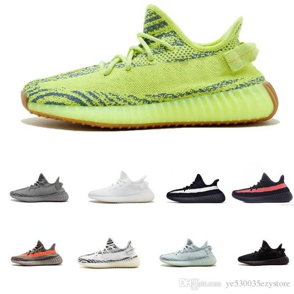

sales 2019 new static 1233 v2 belgua 2.0 semi frozen yellow shoes discount kanye west men women brand trainer shoes m0135023