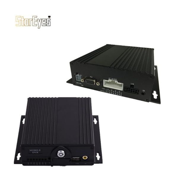 

trailer truck taxi bus ahd 1080p 4 channels h.264 sd card mobile dvr, Black;white