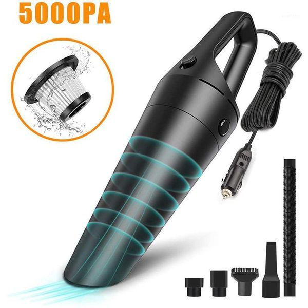

5000pa strong power car vacuum cleaner 120w with box 5kpa cyclonic wet/dry auto portable vacuums cleaner by 12v with long power1