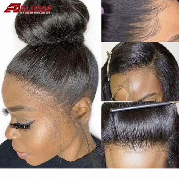 

pre plucked full lace human hair wigs for black women glueless full lace wigs brazilian straight wig